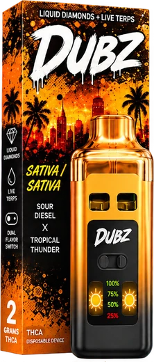 Dubz Sativa / Sativa Sour Diesel x Tropical Thunder