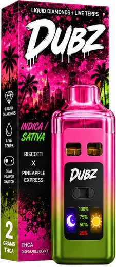 Dubz Indica / Sativa Biscotti x Pineapple Express